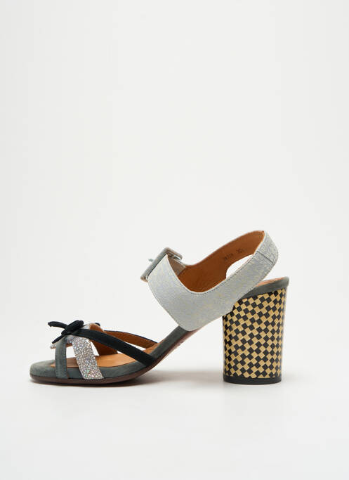 Sandales/Nu pieds gris CHIE MIHARA pour femme