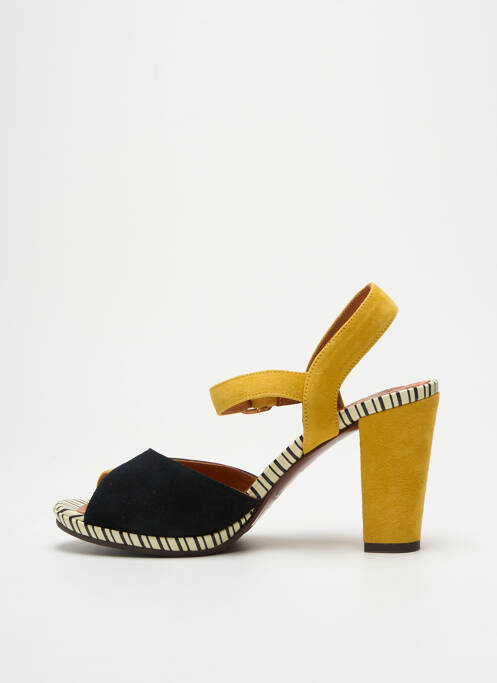 Sandales/Nu pieds jaune CHIE MIHARA pour femme