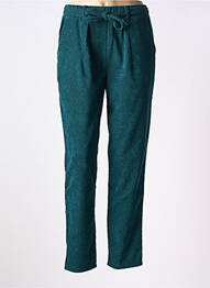 Pantalon droit taille élastique taille normale vert MOLLY BRACKEN femme