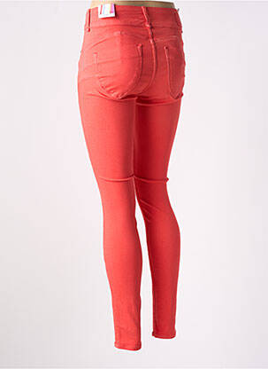 Jegging tissage denim taille normale rouge ONE SIZE FILTS ALL femme