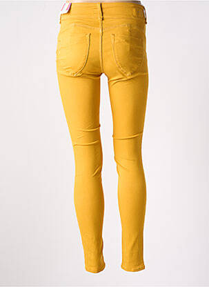 Jegging tissage denim taille normale jaune ONE SIZE FILTS ALL femme