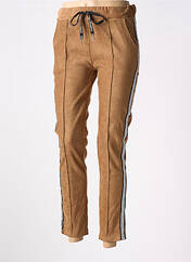 Pantalon slim marron DREAM VALLEY pour femme seconde vue