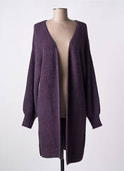 Gilet manches longues violet MOLLY BRACKEN pour femme seconde vue