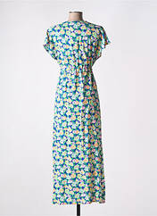 Robe longue bleu C'EST BEAU LA VIE pour femme seconde vue