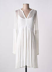 Robe mi-longue blanc MISMASH pour femme seconde vue