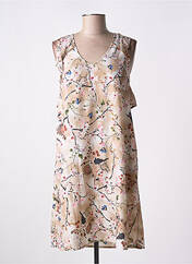 Robe mi-longue marron MISMASH pour femme seconde vue