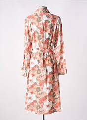 Robe mi-longue orange C'EST BEAU LA VIE pour femme seconde vue