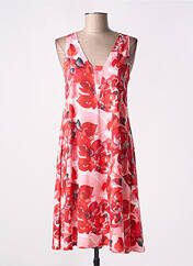 Robe mi-longue rouge LA PETITE ROBE pour femme seconde vue