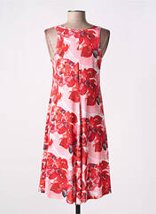 Robe mi-longue rouge LA PETITE ROBE pour femme seconde vue