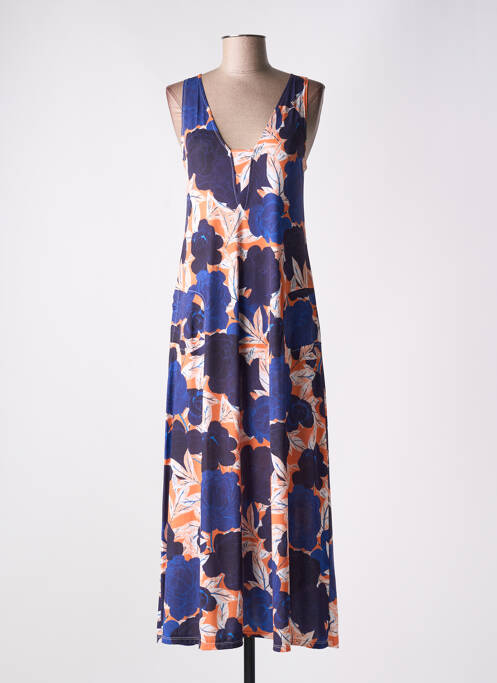 Robe longue bleu LA PETITE ROBE pour femme