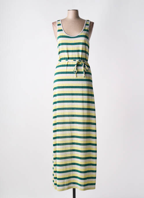 Robe longue vert MISMASH pour femme