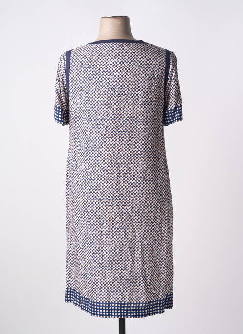 Robe mi-longue bleu GRIFFON pour femme