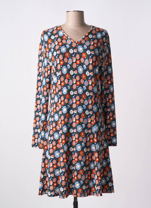 Robe mi-longue bleu MD'M pour femme