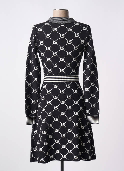 Robe mi-longue noir LILI SIDONIO pour femme
