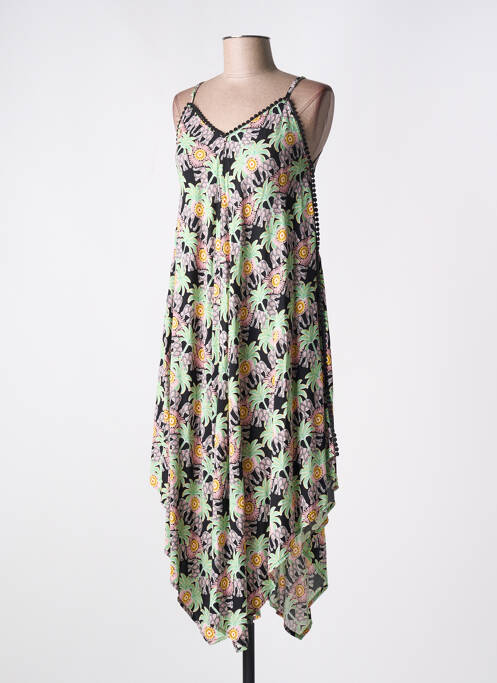 Robe mi-longue noir MOLLY BRACKEN pour femme