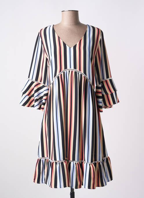 Robe mi-longue noir MOLLY BRACKEN pour femme