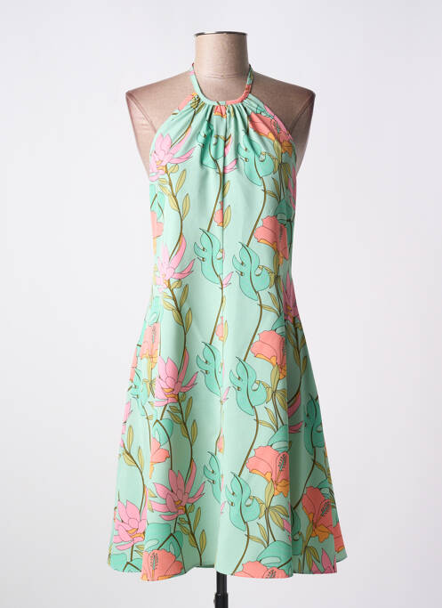 Robe mi-longue vert MOLLY BRACKEN pour femme