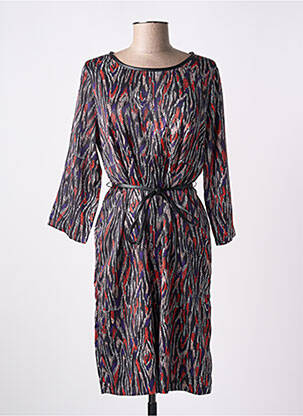 Robe courte manches 3/4 manches 3/4 noir MOLLY BRACKEN femme