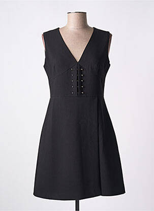 Robe courte sans manche sans manche noir MOLLY BRACKEN femme