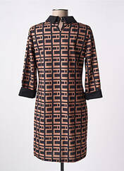 Robe courte beige DREAM VALLEY pour femme seconde vue