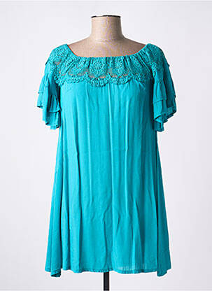 Robe courte bleu MOLLY BRACKEN pour femme