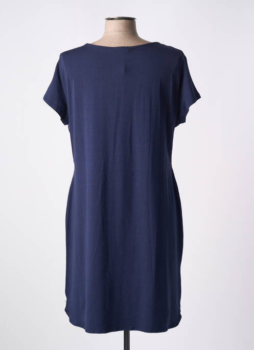 Robe courte bleu MSN pour femme