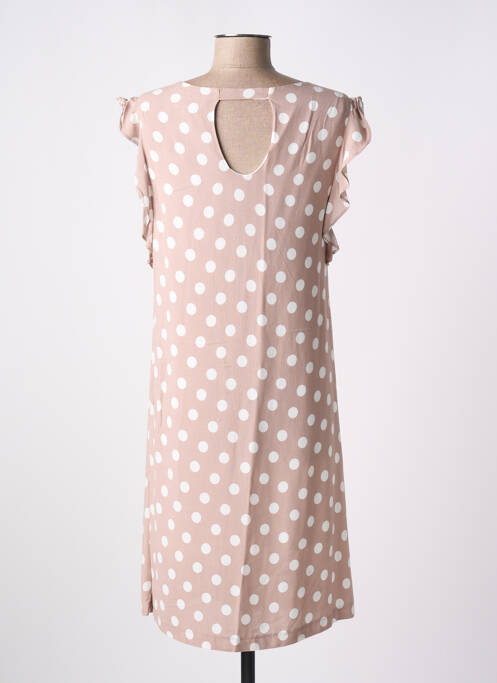 Robe mi-longue beige MISMASH pour femme