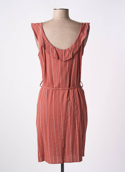 Robe mi-longue marron SEASON pour femme