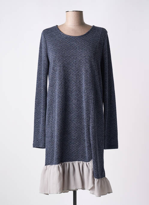Robe pull bleu MISMASH pour femme