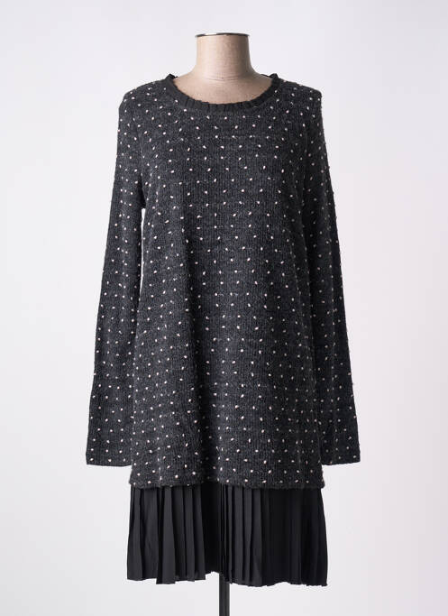 Robe pull gris MISMASH pour femme