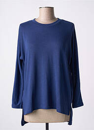 Pull col rond manches longues bleu TIFFOSI femme