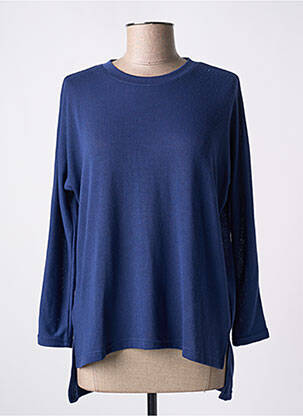 Pull col rond manches longues bleu TIFFOSI femme