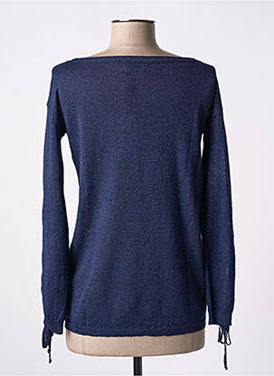 Pull coupe cintrée manches longues bleu MOLLY BRACKEN femme