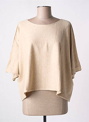 T-shirt beige fonce LPB pour femme