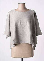T-shirt gris LPB pour femme seconde vue