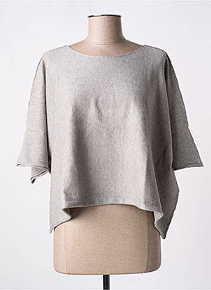 T-shirt gris LPB pour femme