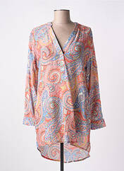 Tunique manches longues orange MOLLY BRACKEN pour femme seconde vue