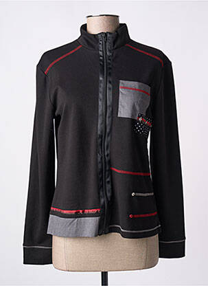 Veste casual noir SARAH LUNA pour femme