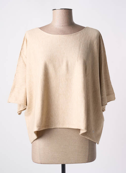 T-shirt beige fonce LPB pour femme