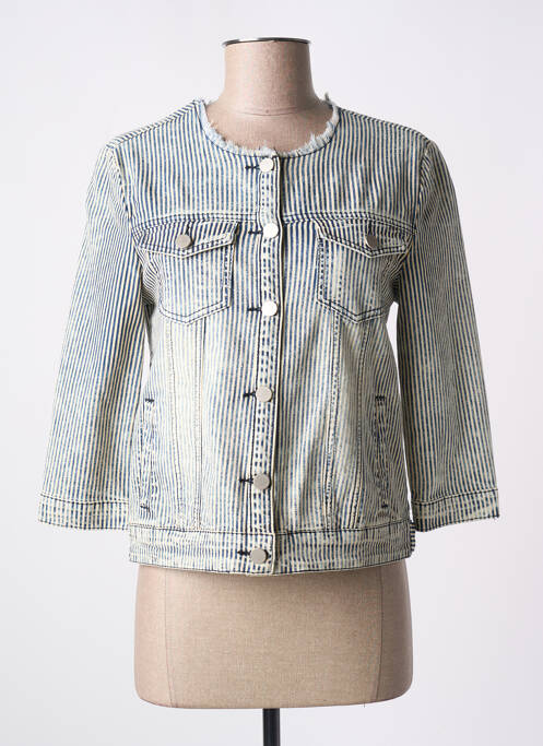 Veste casual bleu LILI SIDONIO pour femme