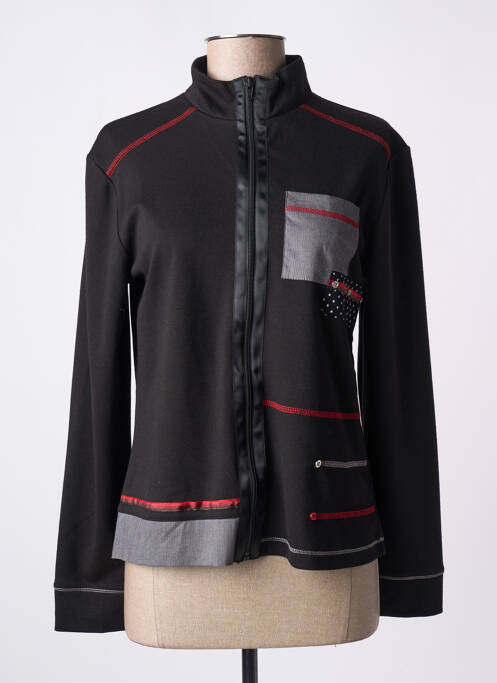 Veste casual noir SARAH LUNA pour femme
