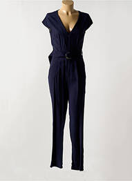 Combi-pantalon manches courtes manches courtes bleu MOLLY BRACKEN femme