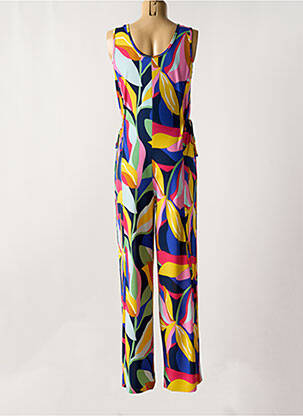 Combi-pantalon fines bretelles fines bretelles bleu MD'M femme