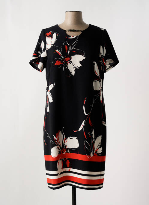 Robe mi-longue noir TELMAIL pour femme