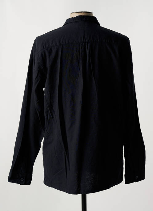 Chemise manches longues noir JACK & JONES pour homme