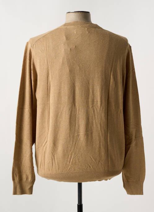 Pull beige JACK & JONES pour homme