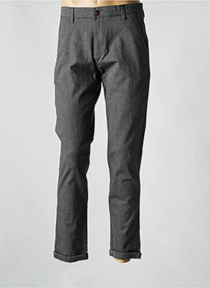 Pantalon chino tissage chiné taille normale gris JACK & JONES homme