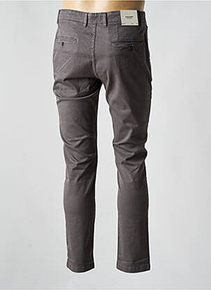 Pantalon chino stretch taille normale gris JACK & JONES homme