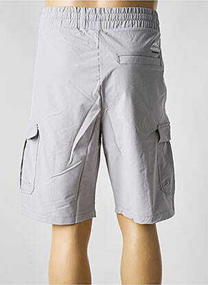 Bermuda taille élastique taille normale gris HELVETICA homme
