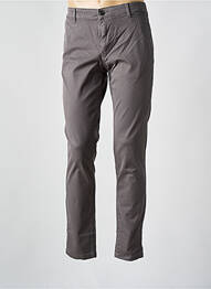 Pantalon chino stretch taille normale gris JACK & JONES homme